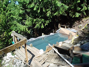 Scenic Hot Springs in Washington